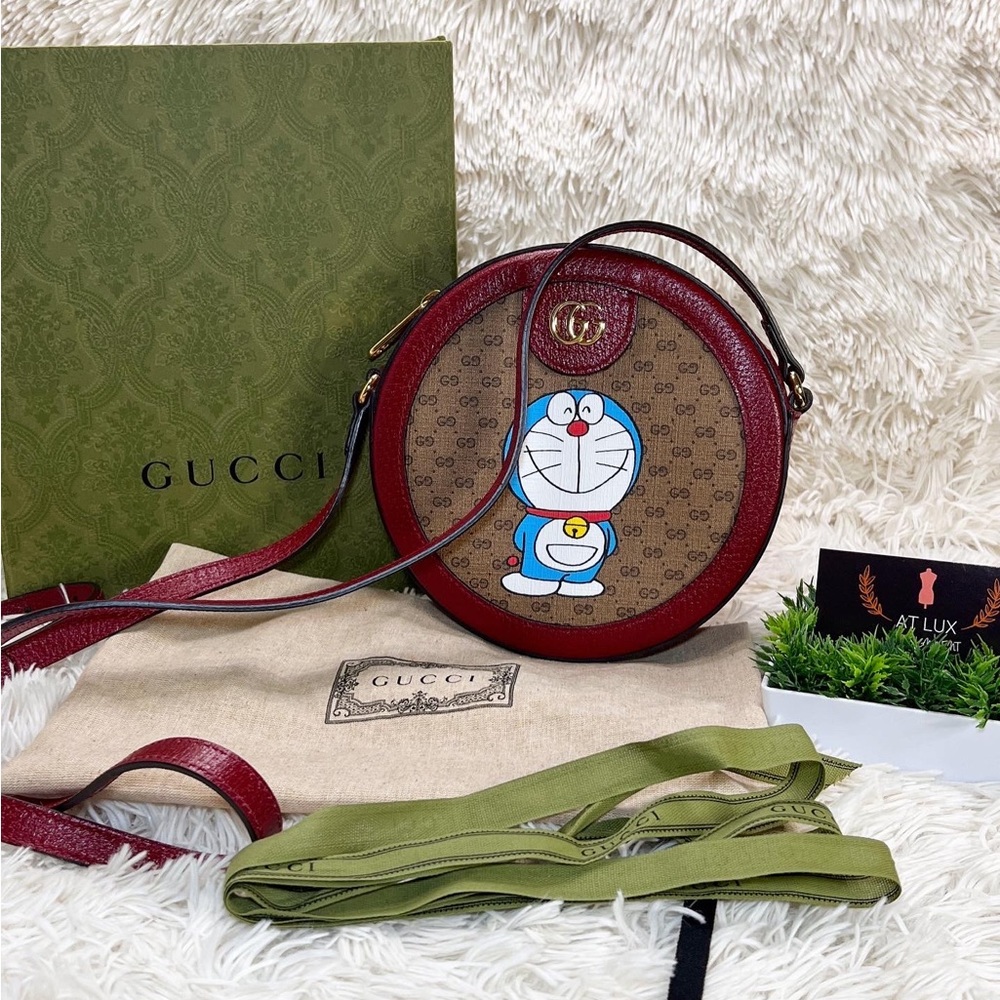 Authentic Doraemon x Gucci © Fujiko-Pro Ophidia Bag